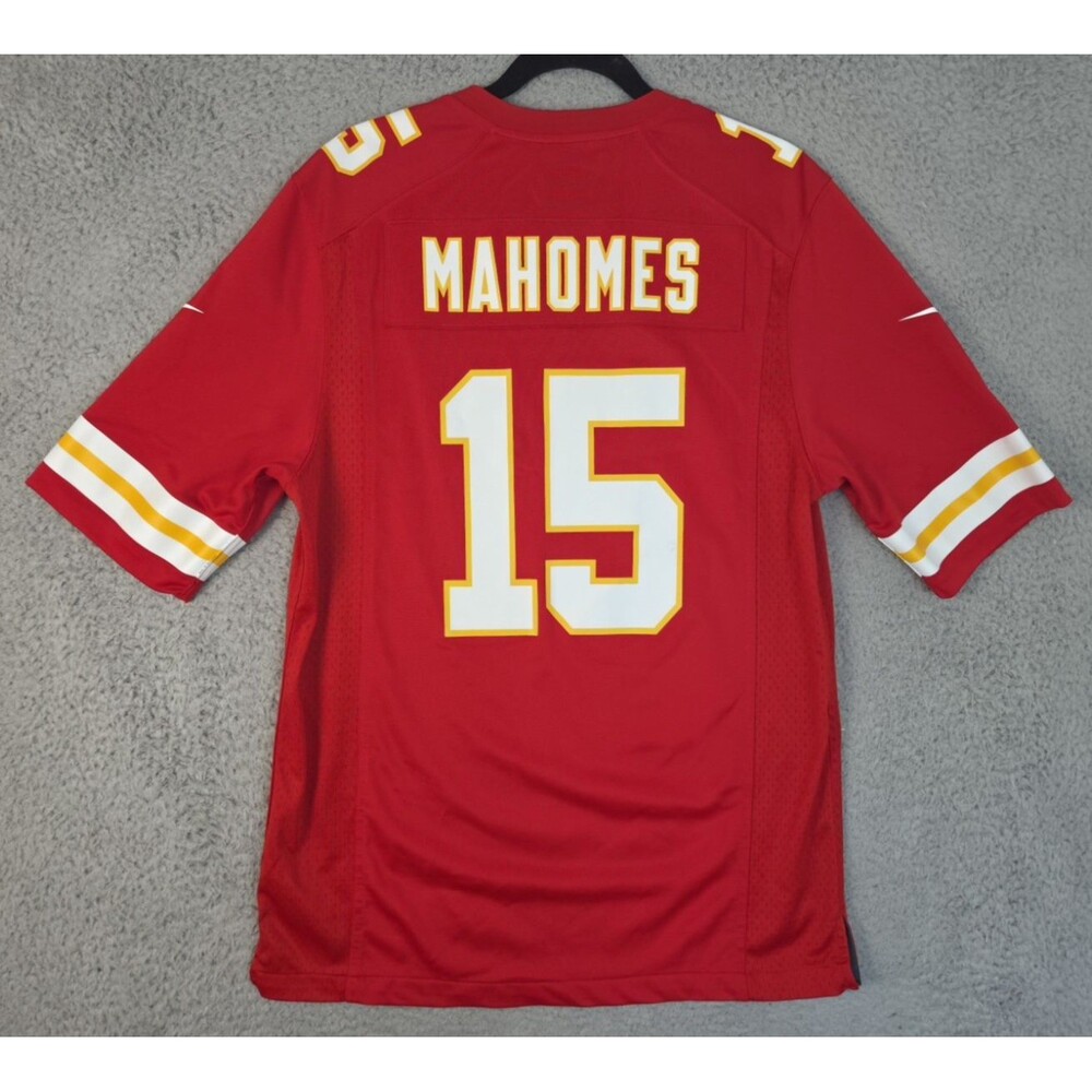 Nike Jersey Patrick Mahomes #15 Kansas City Chiefs Mens Medium 44 Red NFL